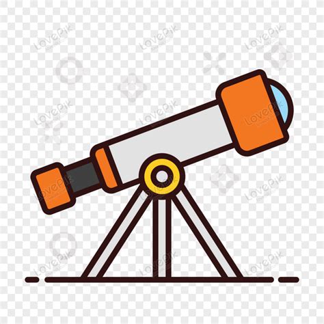 Icono Del Telescopio Estilo De Dibujos Animados Vector De 57 OFF