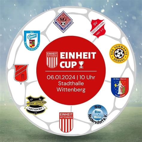 Einheit Cup In Der Stadthalle Wittenberg Wirft Seine Schatten Voraus