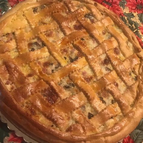 Pizza Rustica Veloce Con Prosciutto Cotto Funghi E Mozzarella La