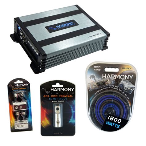 Harmony Audio Ha A Car Stereo Class D Mono Subwoofer Amplifier