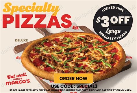 50 Off Marco S Pizza Coupon Code ⇨ May 2024