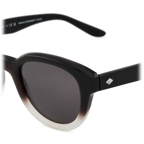 Giorgio Armani Women’s Phantos Sunglasses Black White Sunglasses Giorgio Armani Eyewear