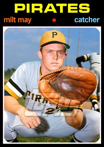 1971 Baseball Card Update 1971 Pittsburgh Pirates 1st 97 65 599