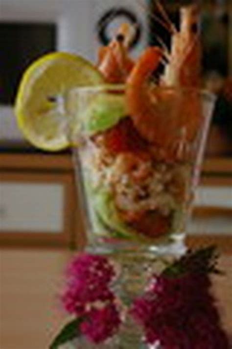 Verrines Avocat Crabe Crevettes Recette Avocat Crabe Verrine