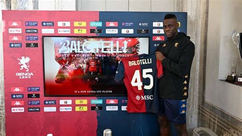 Ex Inter Ufficiale Balotelli Un Nuovo Calciatore Del Genoa Fc