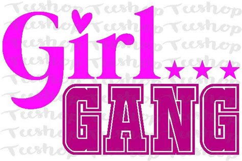 Girl Gang Svg Graphic By Teeshop · Creative Fabrica