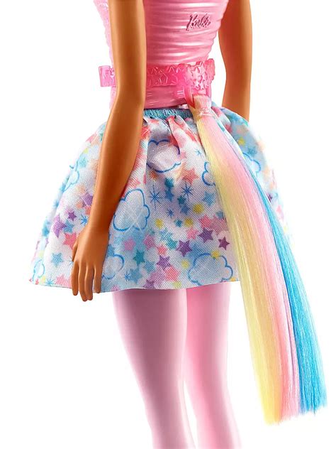 MATTEL Barbie Dreamtopia Einhorn Puppe Blau Pinke Haare Keine Farbe