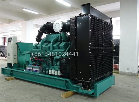 800kw 1000kva Cummins Diesel Generator Set Supply