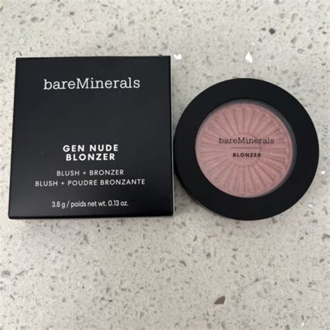 Bare Minerals Gen Nude Blonzer Blush Bronzer KISS OF MAUVE3 8g 0 13