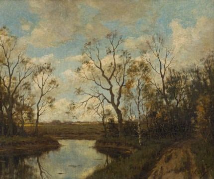 Landscape With Pond And Trees By Tinus De Jongh Strauss Co