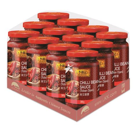 Buy Lee Kum Kee Chilli Bean Sauce Toban Djan 368g Box Of 12