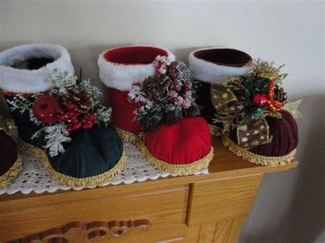 How To DIY Festive Santa Boots Out Of Plastic Bottle Do It Yourself