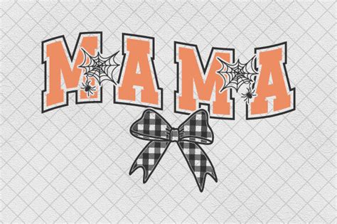 Coquette Halloween Black Bow Fall Mama Graphic By Createaip Creative