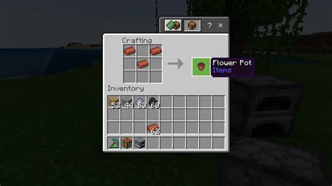 How to Make a Flower Pot in Minecraft