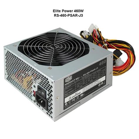 PSU Cooler Master Elite Power 460W 460 Watt Power Supply 460W