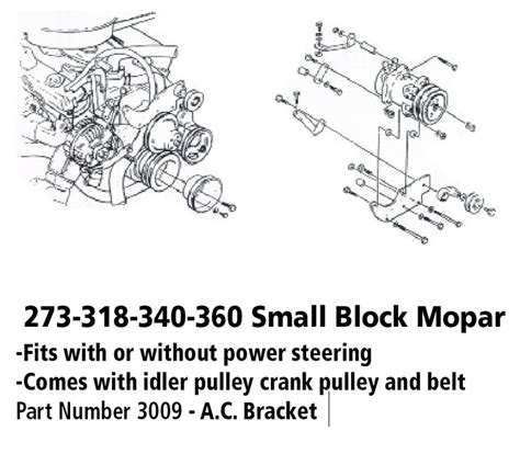 273 318 340 360 Small Block Mopar