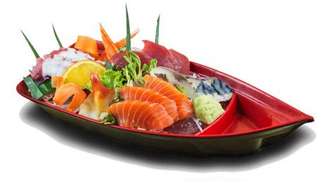 Salmon Sashimi Boat