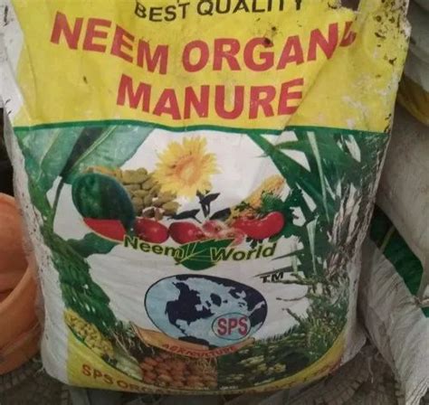 Bio Tech Grade 25 Kg Bag Neem Organic Manure For Agriculture Target Crops Vegetables At ₹ 27