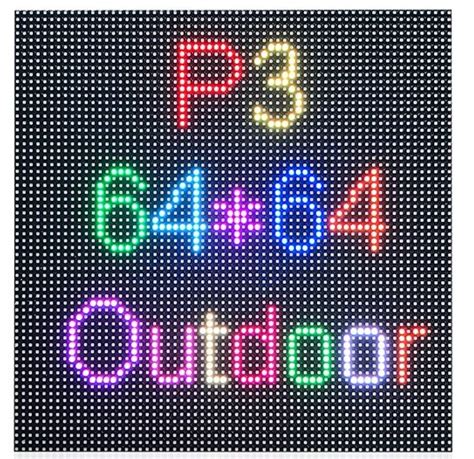 P3 Outdoor LED Video Wall Panel Full Colour LED Display Module 192