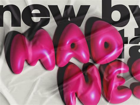 Typography poster for Madness BMX bike 23 by Maksim Tishchenko on Dribbble