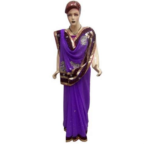 Purple Saree At Best Price In Jaipur By R K Textiles Id 8295161548