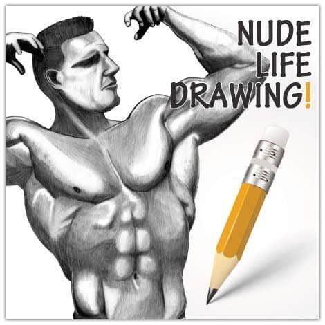Nude Life Drawing Class Hen Party
