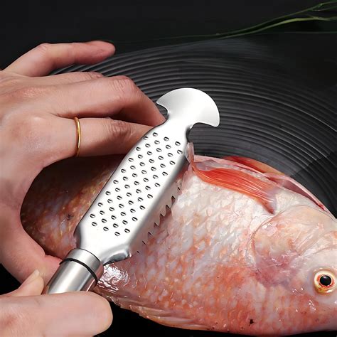 Ersvoioy Flash Deals Fish Scaler Removerfish Maw Knife Stainless Steel