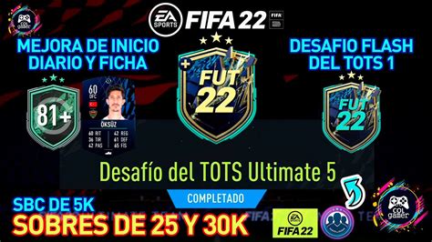 Sbc Desafio Del Tots Ultimate Y Ficha Trueque Soluci N Fifa