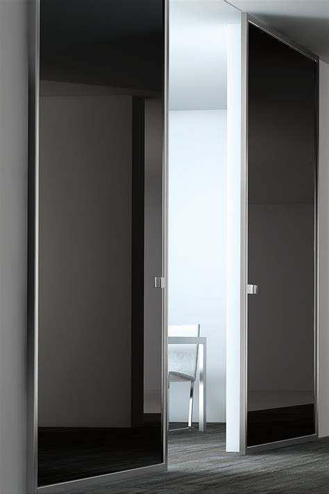 Colored Glass Modern Interior Sliding Door