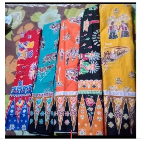 Jual Cukin Selendang Batik Dan Ondel Ondel Khas Betawi Asesoris Pakaian