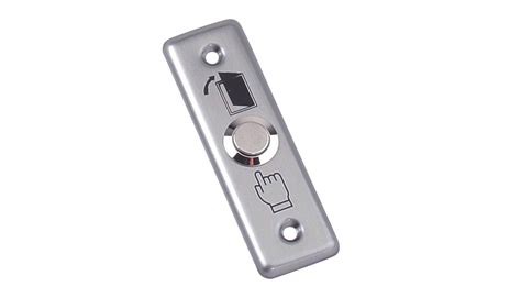 release button wsingle feature stainless steel  access control