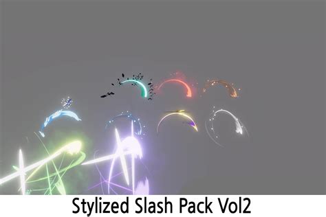 Simple Stylized Slash Pack 2 Vfx Particles Unity Asset Store