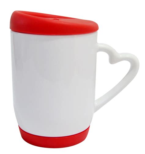 Mug Blanco Silicona Oreja Coraz N Sublimaco