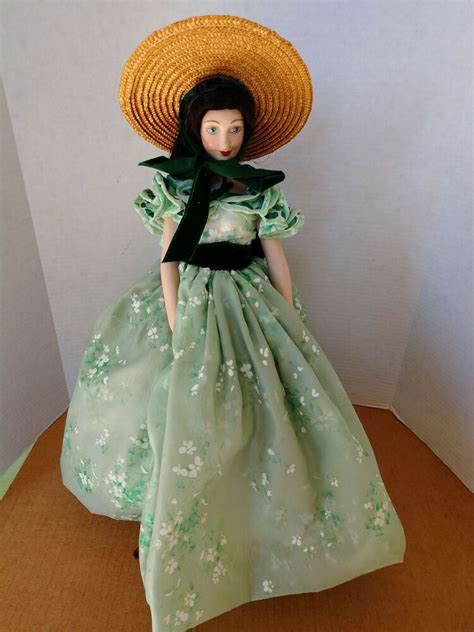 Scarlett O Hara Doll Gone With The Wind Heirloom Doll Franklin Mint