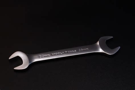 Double Open End Wrench Open Spanner Matt Finish Mm Cr V