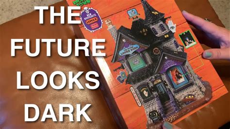 Lemax Spooky Town The Future Looks Dark Unboxing Youtube