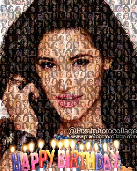 Pixel Photo Collage Wishes For Nargis Fakhri S Happy Birthday