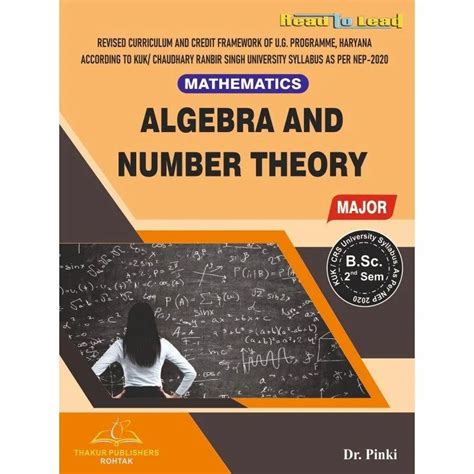 Algebra And Number Theory Mathematics Bsc 2nd Kukcrs University