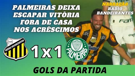 VERDÃO deixa escapar vitória no último minuto GOLS RÁDIO BANDEIRANTES