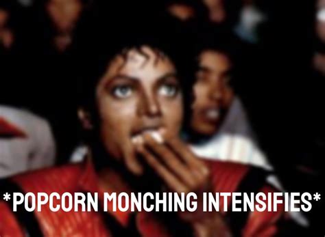 Michael Jackson Popcorn Monching Intensifies Blank Template Imgflip
