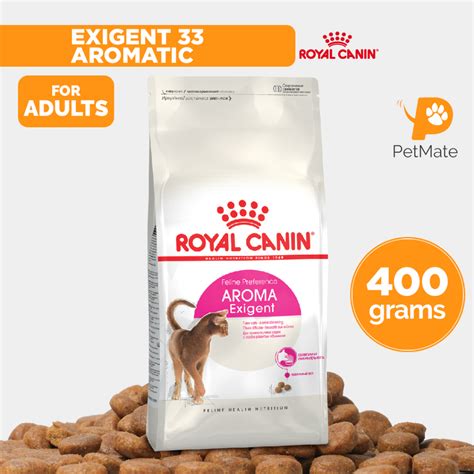 Royal Canin FHN Exigent 33 Aromatic Adult Dry Cat Food 400g PetMate