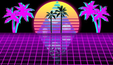 Desktop Vaporwave Wallpaper - EnWallpaper