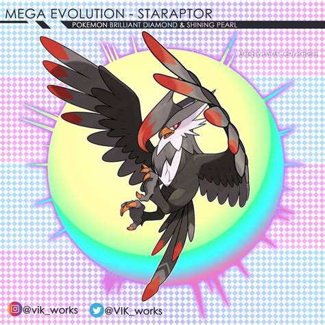 VIKthor 01 On Instagram BDSP MEGA STARAPTOR Bring Back Mega