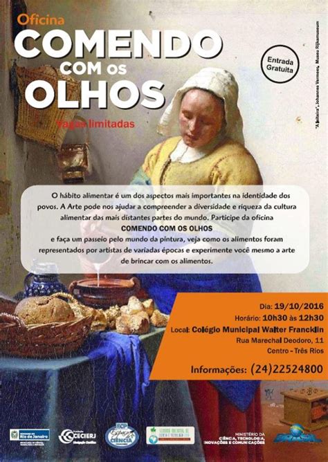 Comendo Os Olhos Alimentos Nas Artes Canal CECIERJ