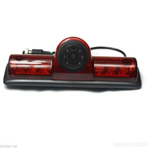 Monitor Rear Brake Light Reversing Camera Kit For Fiat Ducato