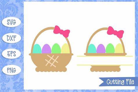 Easter Baskets Svg File