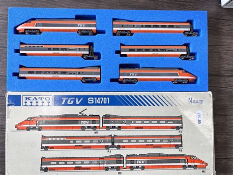 Kato Coffret 6 pièces TGV sud Est S14701 N gauge Doudou Modélisme