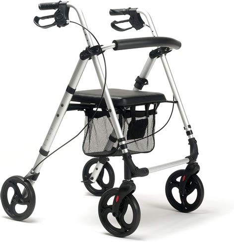 Fabacare Rollator Eco Plus Leichtgewichtrollator Sitzh He Verstellbar