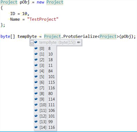 Serialization And Deserialization In C Using Protobuf Net Dll