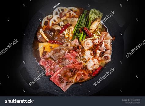 Hot Spicy Chinese Medicinal Hotpot Stock Photo Shutterstock